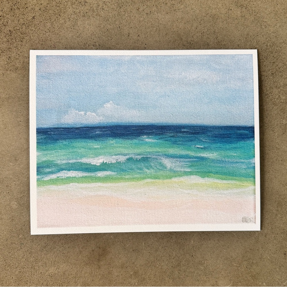 Miramar Beach Art Print 8x10” Destin Florida FL
